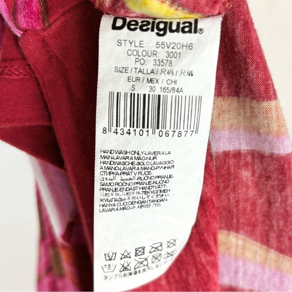 Desigual red summer dress - Picture 7 of 7
